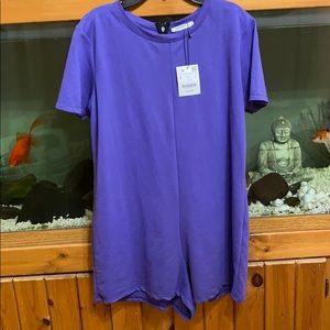 Zara Purple Short Romper